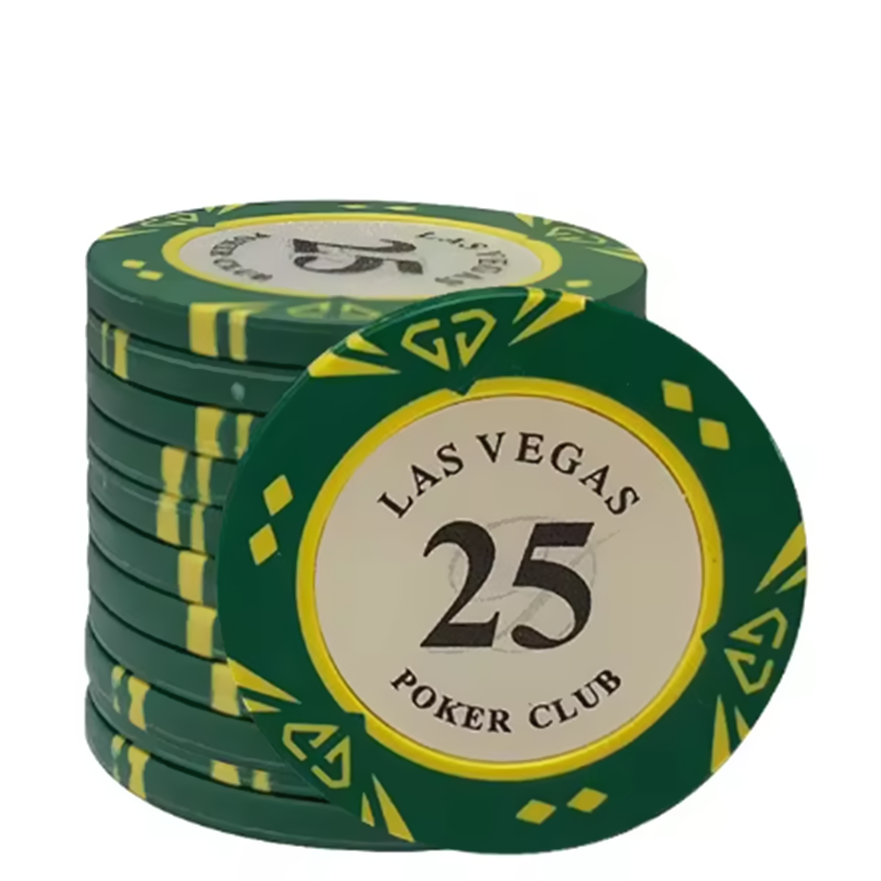 14g 25pcs/pack Poker Chips Tokens Poker Chips Jeton Casino Jeton Poker Set Las Vegas