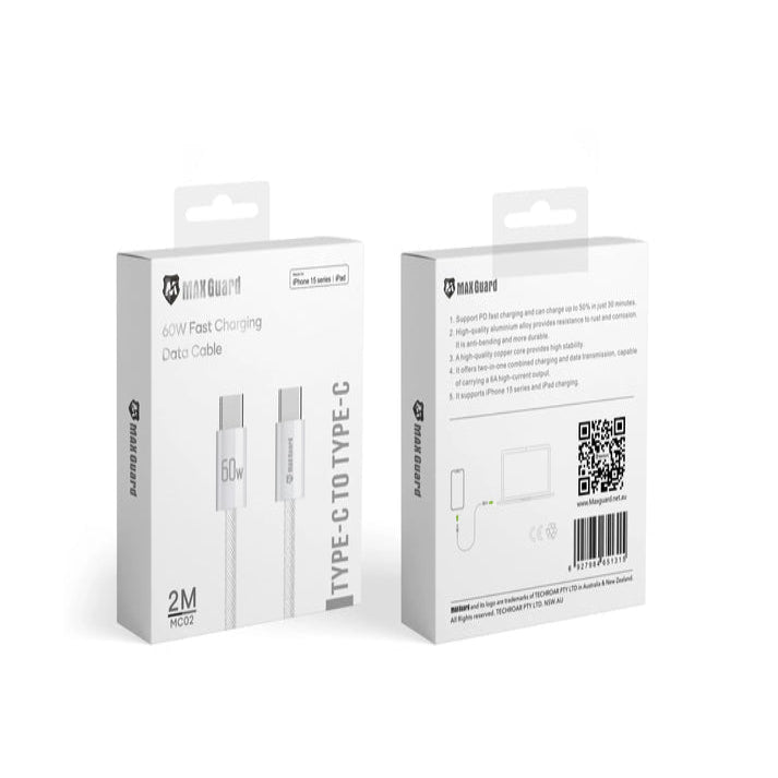 Maxguard 60W Series Type-C To Type-C Cable MC01
