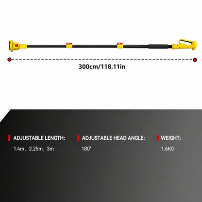Mini Chain saw Cordless Power Chain Saws 6" with Extension Pole & Battery System