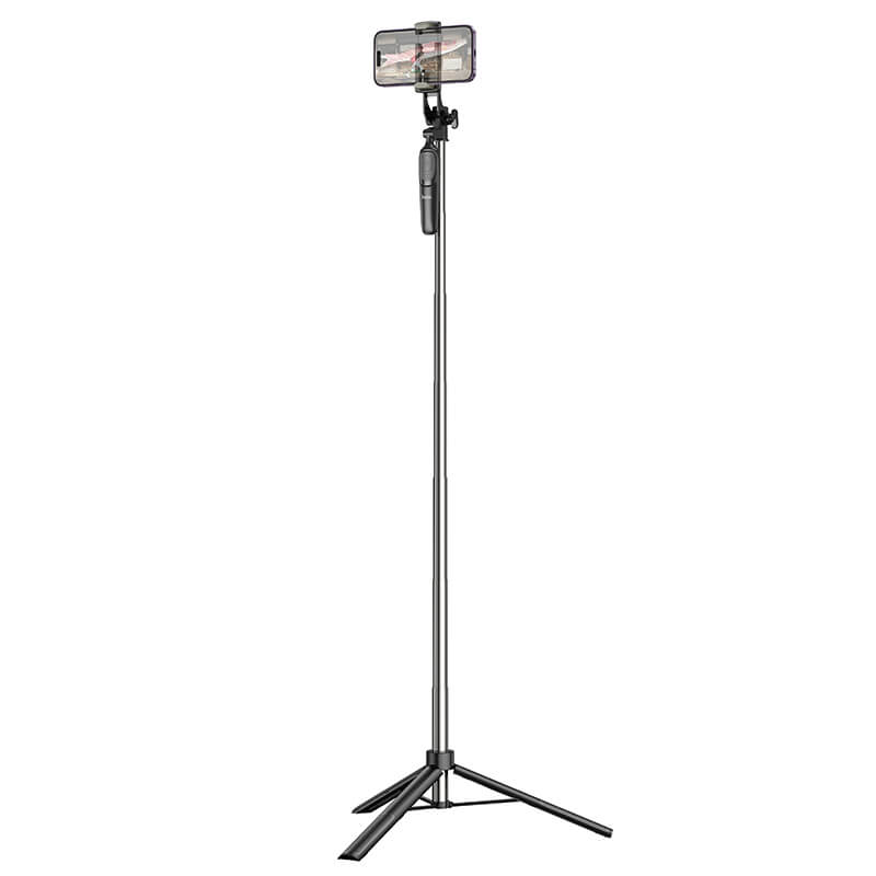 Hoco Premium Selfie Stick with Bluetooth Remote & Tripod Stand for Smartphones K19