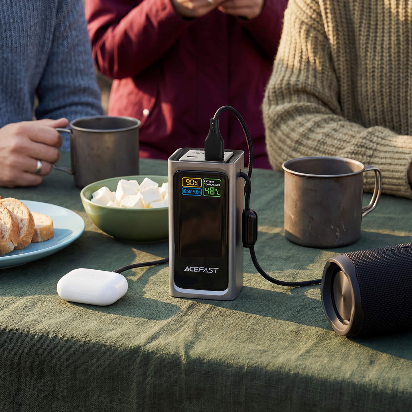 Acefast 100W Fast Charging Portable 20000mAh Power Bank with and TFT Screen M33-20000