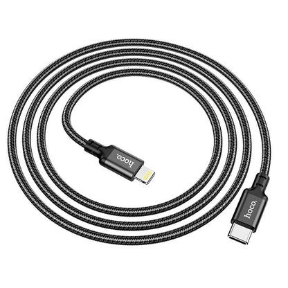 Hoco PD 20W Super Fasr Charging Data Cable Type-C to IP 1m