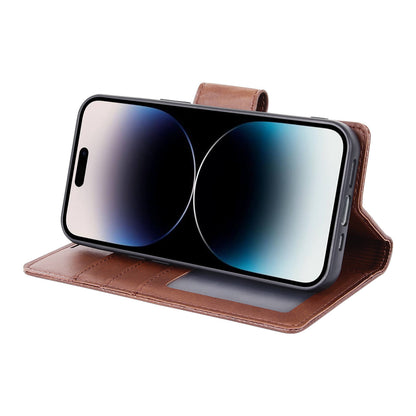 Suitable for Phone Models Hanman Miro Leather 2-in-1 Wallet Case with Magnetic Back