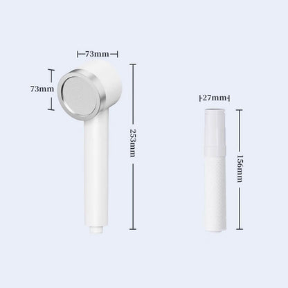 Mobie Filter Shower Head with Replaceable Cartridge High Pressure Spray E25007