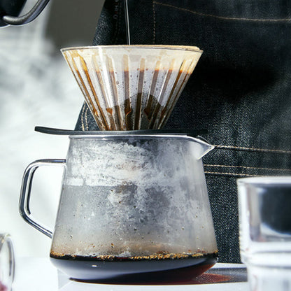 Coffee Dripper with a designed base Slow Brewing Accessories L