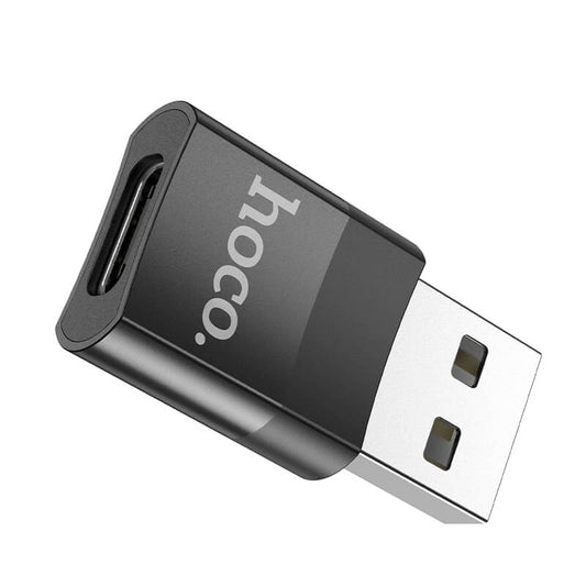 Hoco USB Male to Type-C Female USB2.0 Adapter UA17