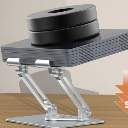 Laptop Stand for Desk Adjustable Notebook Riser Rotating Laptop Holder