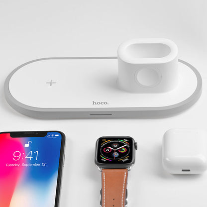 Hoco Wisdom Series 3-in-1 Qi Wireless Charger CW21