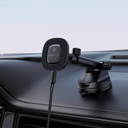 Acefast 15W Wireless Charging Car Dashboard Phone Holder D47