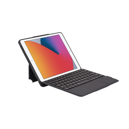 iPad 10.2" 10.5" Trackpad Bluetooth Keyboard with Detachable Stand Case