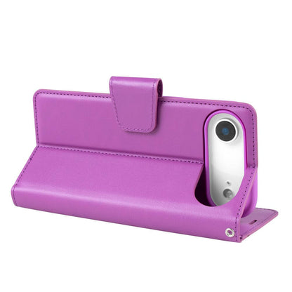 Compatible with iPhone 17 Air Hanman Mill Series Leather Wallet Flip Case