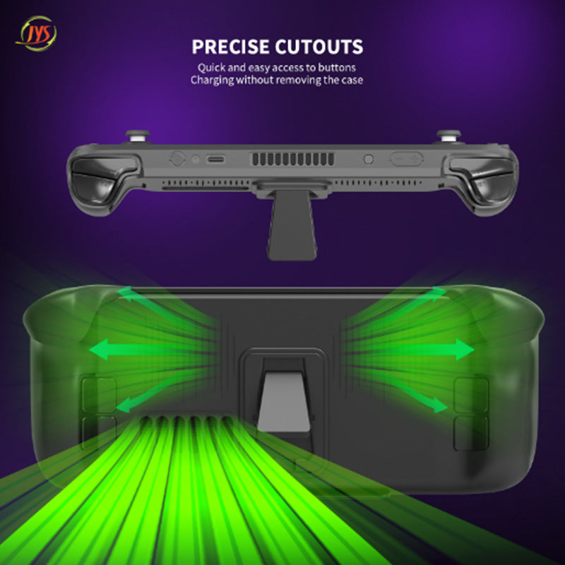 Protective Cover for Steam Deck Protective Case with Kickstand Detachable Shell