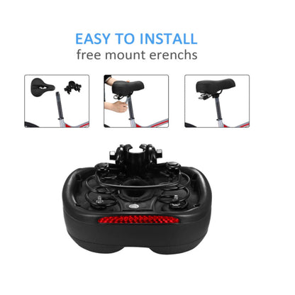 Bicycle Saddle Thickening of The Memory Foam Waterproof Replacement
