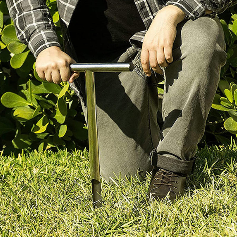 Soil Tube Sampler with Handle Comes Polished Inside Stainless Steel 304 12 inch