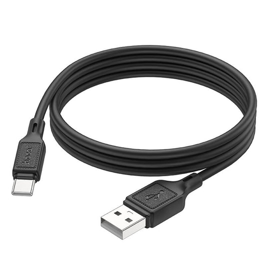 Hoco Cool Silicone USB-A to Type-C Charging Data Cable X90