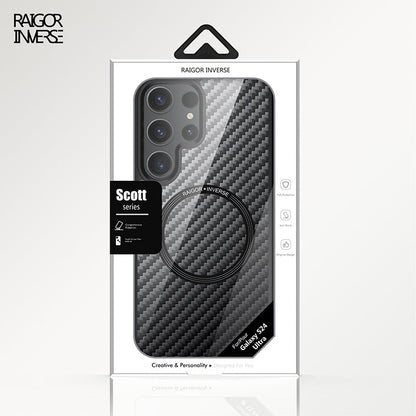 Compatible with Samsung S26 Ultra 2026 Scott Plus Series Shockproof Magnetic Phone Case