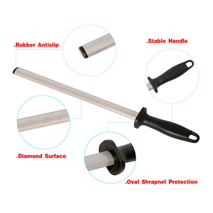 Diamond Carbon Steel Professional Knife Sharpener 12 inch
