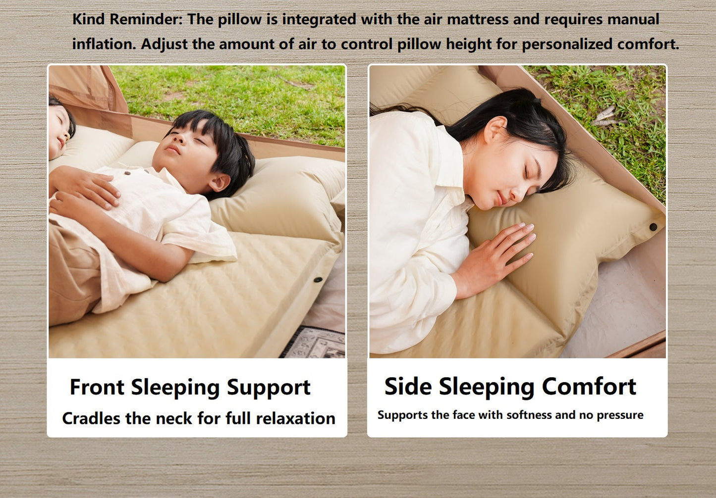 Self-Inflating Mattress – Double Size | Outdoor & Home Use
