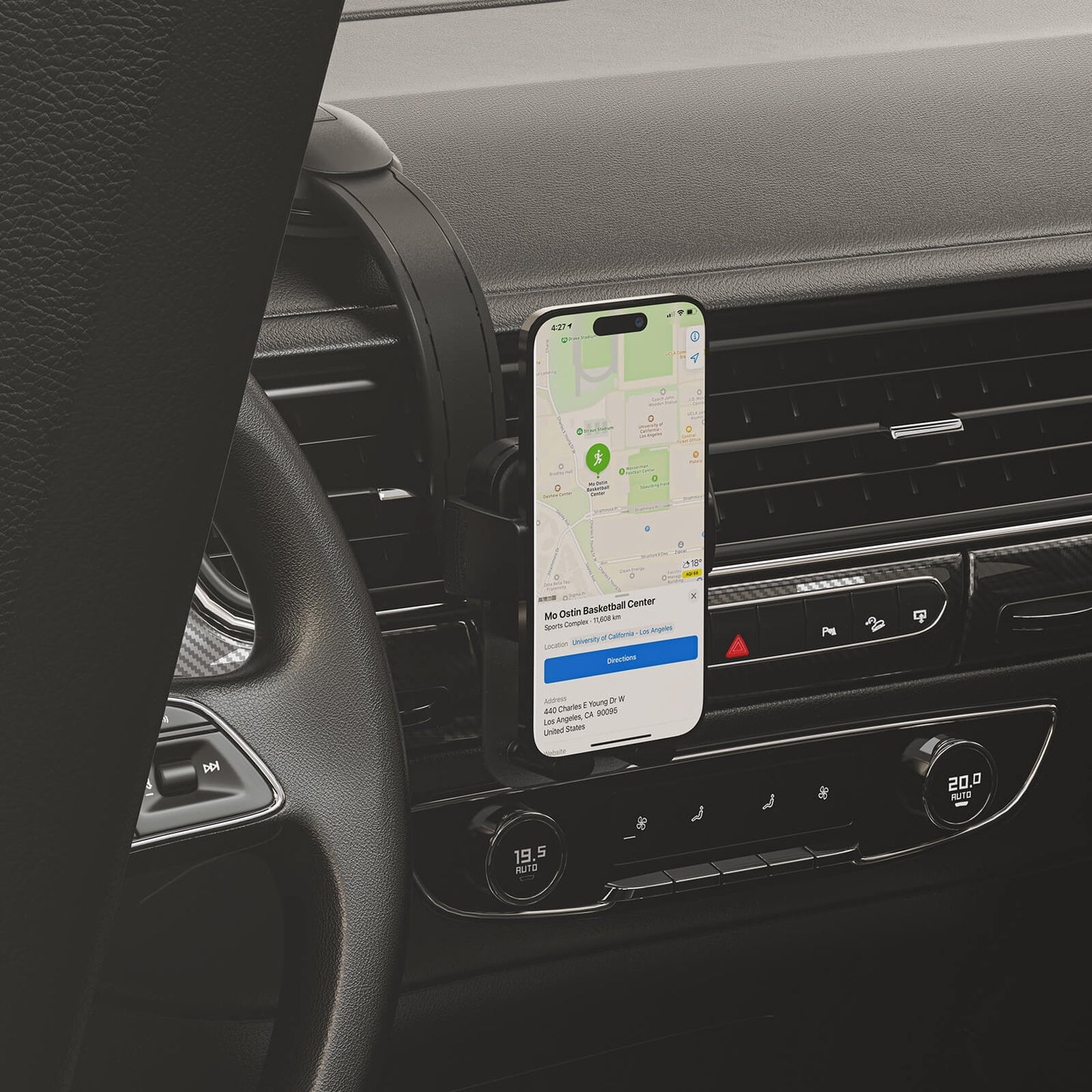 Acefast Three-Axis Linkage Car Mount Phone Holder D26