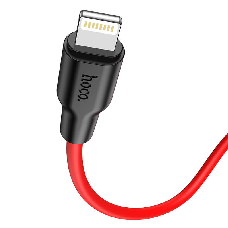 Hoco Silicone PD 20W Type-C to Lightning Charging Data Cable X21 Plus