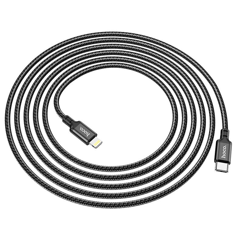 Hoco PD 20W Super Fasr Charging Data Cable Type-C to IP 2m