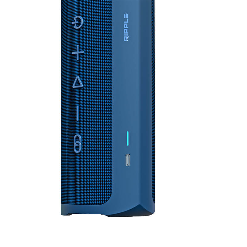 HiFuture Ripple 20W Waterproof Bluetooth Speaker Twin Bass 12H Playtime