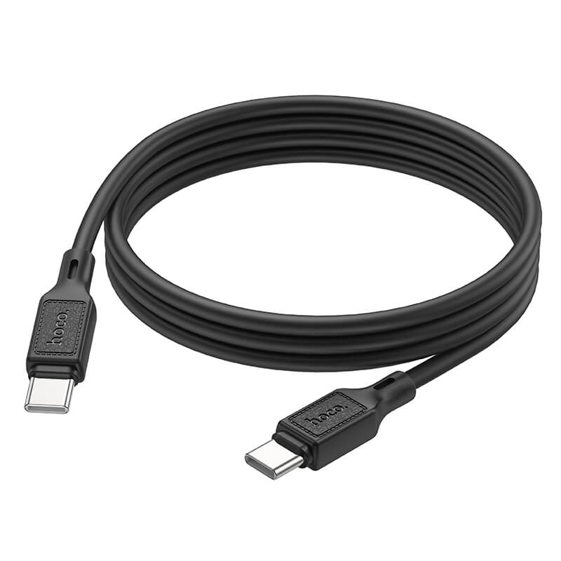 Hoco Cool 60W Silicone Charging Data Cable for Type-C to Type-C X90