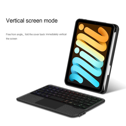 iPad mini 7 7th / 6 6th TouchPad Backlight bluetooth Keyboard Case
