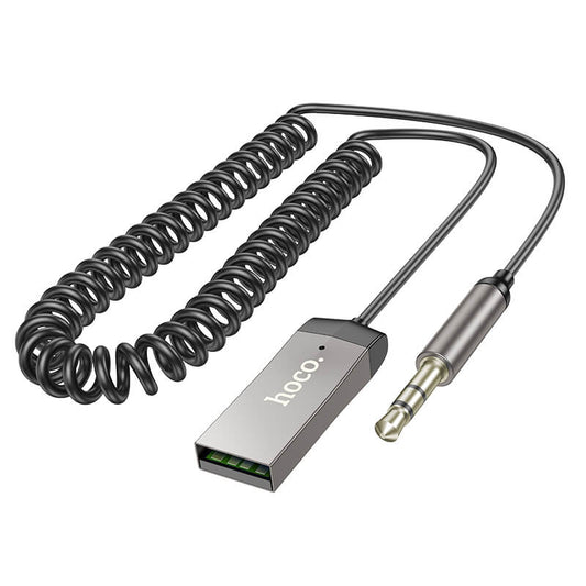 Hoco E78 Benefit In Car AUX Bluetooth Audio Receiver with Cable E78