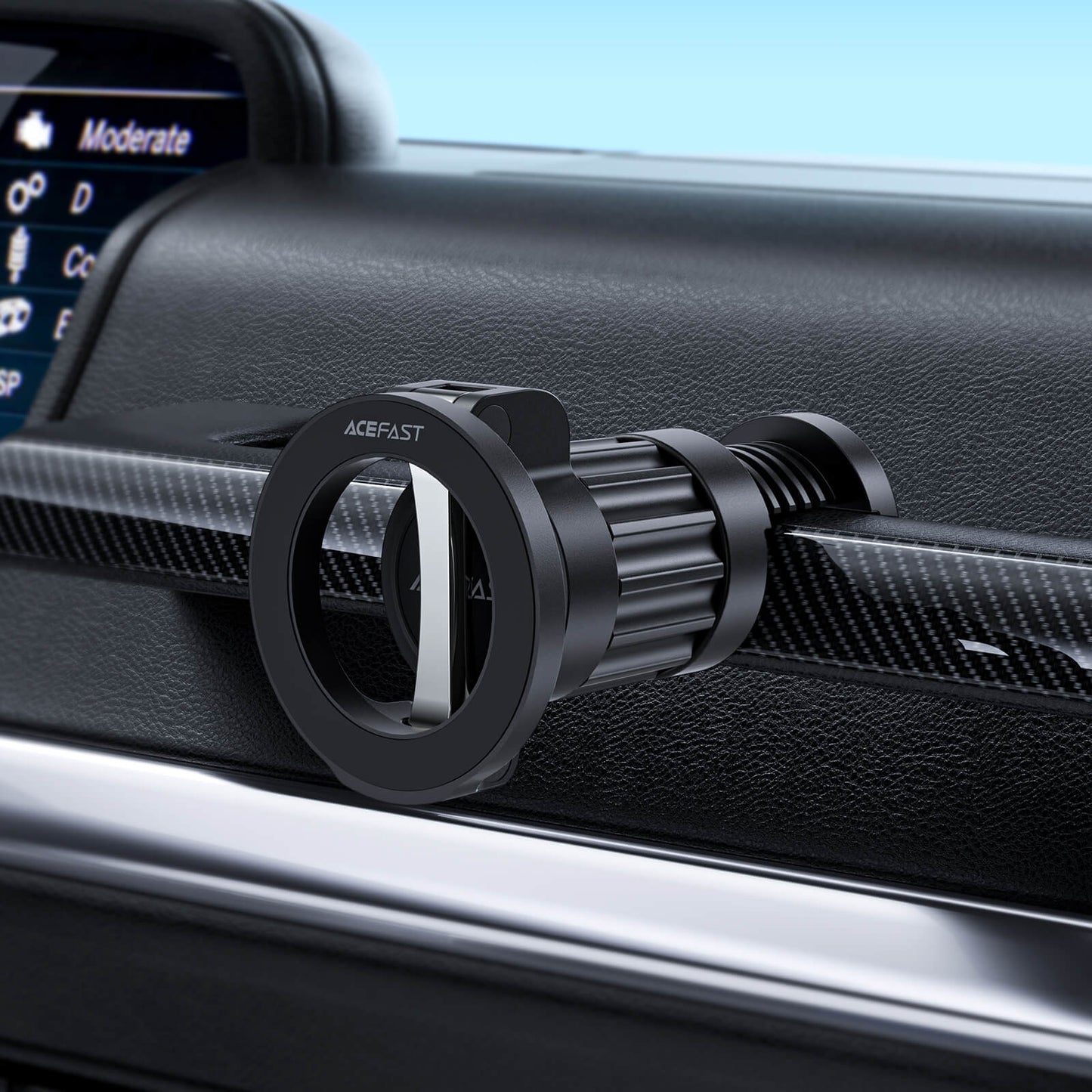 Acefast Adjustable Desktops Clamp Strong Magnetic Car Phone Mount Holder E23