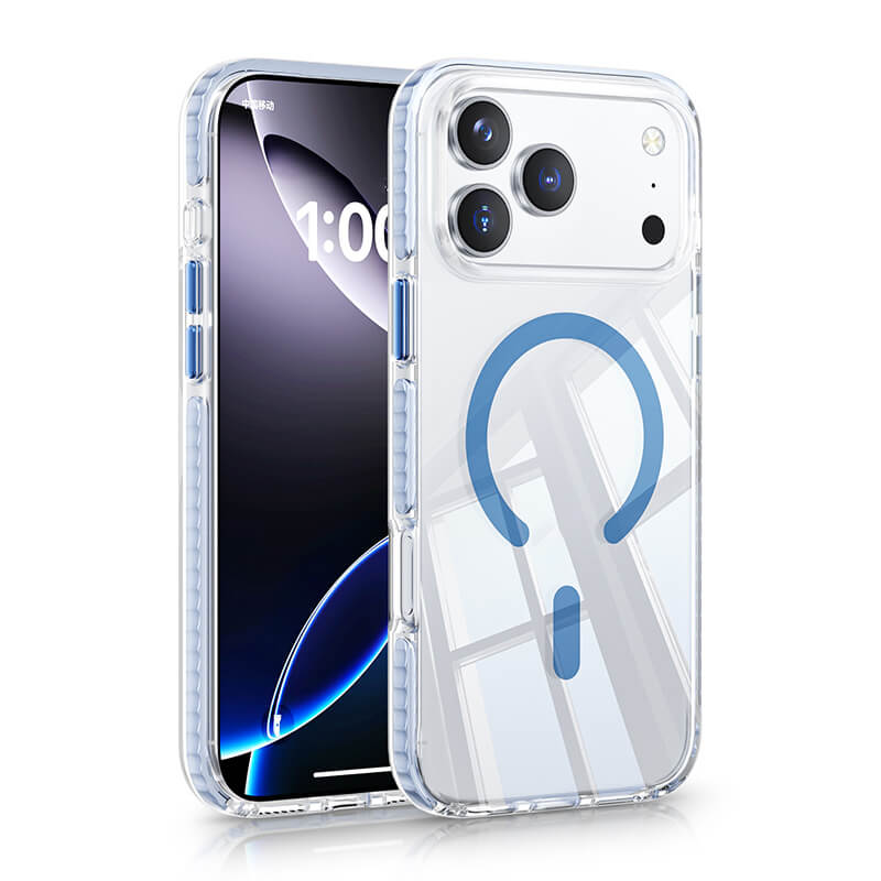 IMD Transparent Magnetic Phone Case Compatible with iPhone 18 Pro Max