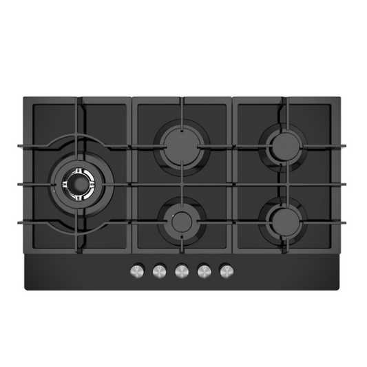 Midea Black Glass Gas Cooktop 90G50ME060-GFL