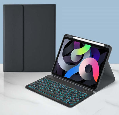 iPad 10th / A16 Removeable Backlit bluetooth keyboard with Foldable Cover