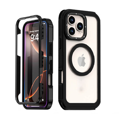 Double Layer Military Grade Protection Magnetic Compatible with iPhone 16 Pro Case