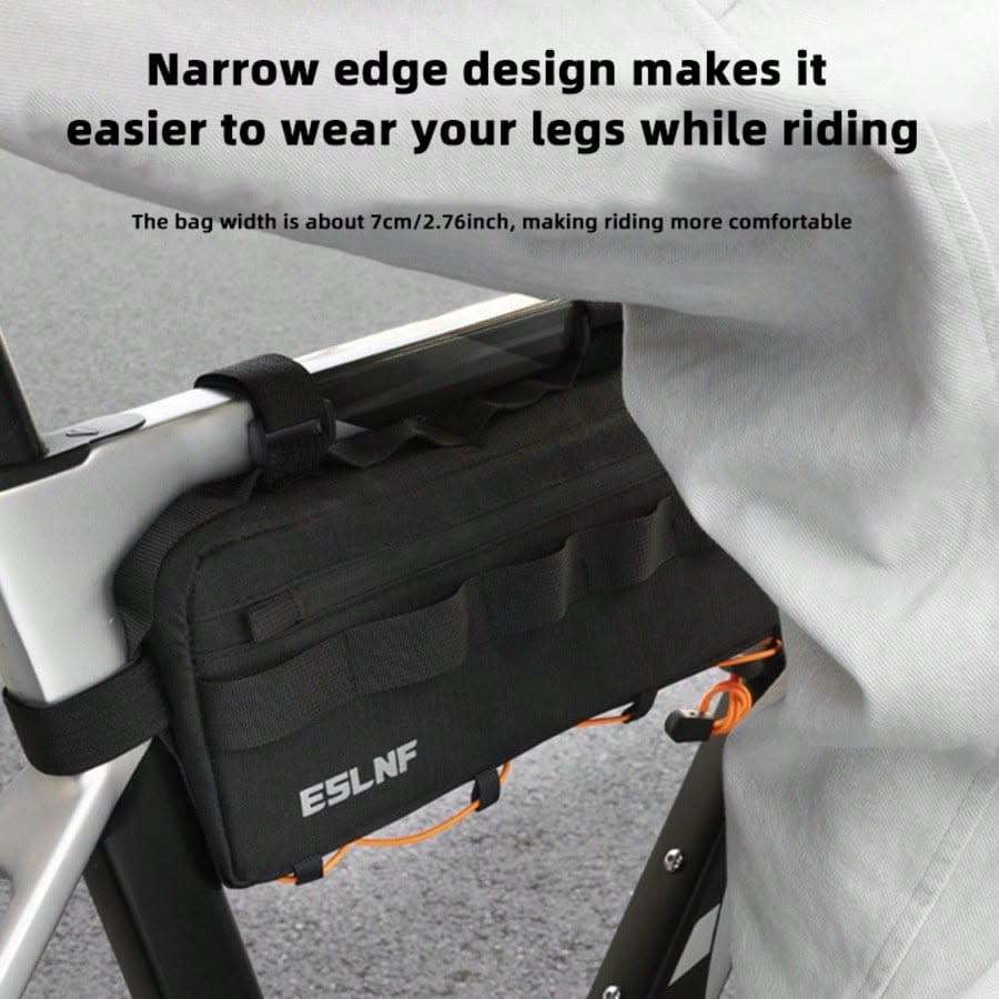 Bike Triangle Frame Bag – Large Capacity Waterproof Cycling Bag QX12501