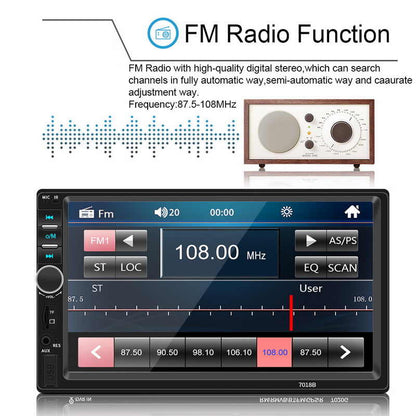 Car Stereo Bluetooth MP5 Player