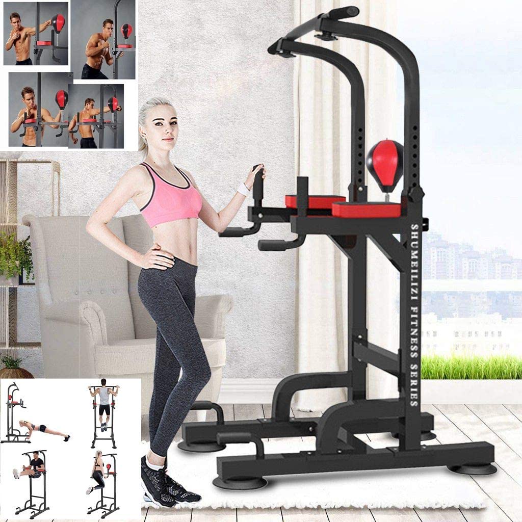 Chin Up Pull Up Chin Up Station Power Tower with Boxing
