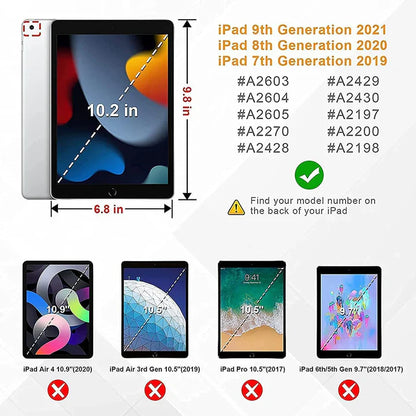 iPad 10.2" Foam Case 2019 2020 2021 9th Gen