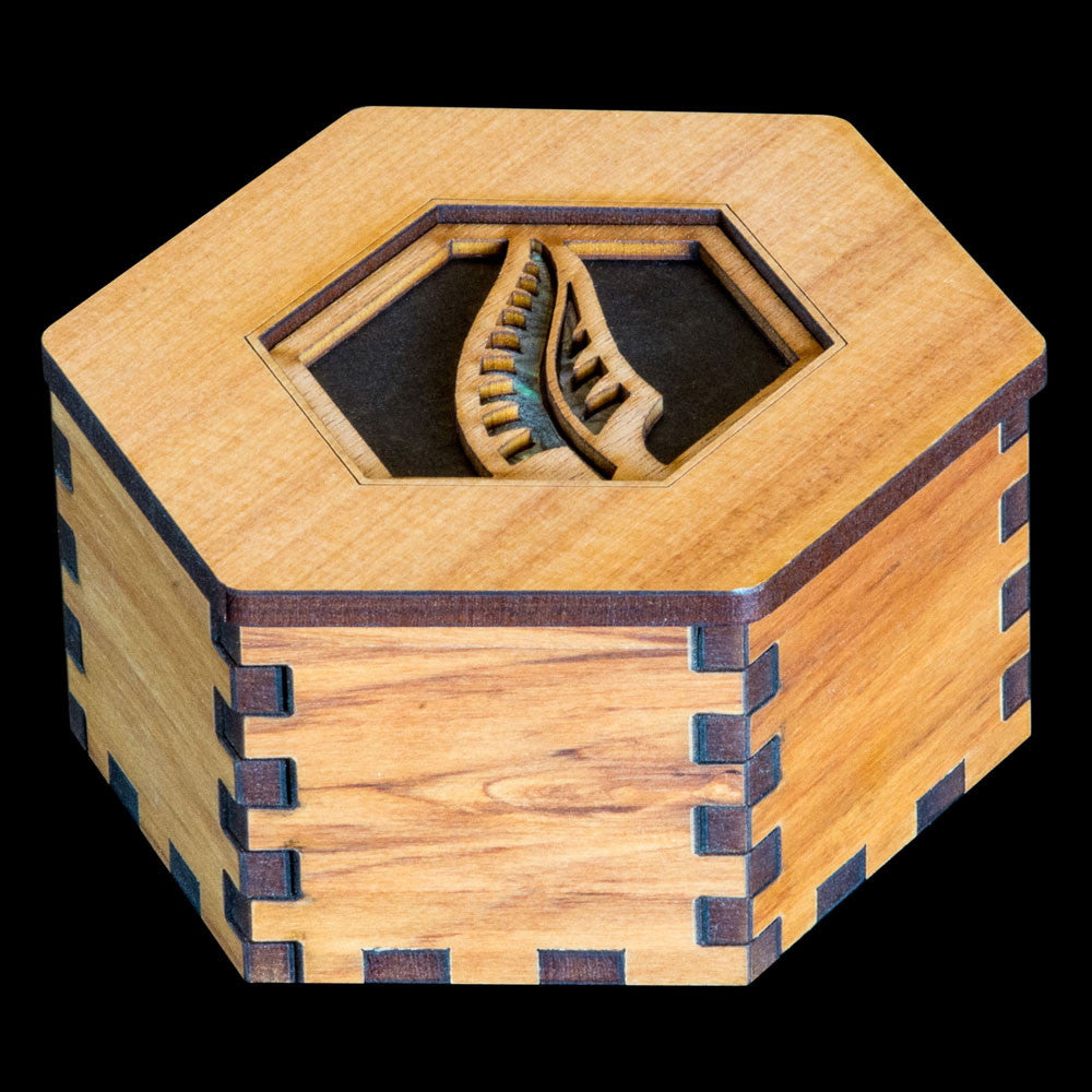 Fern Leaf Gift Box Wakahuia