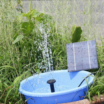 Solar Water Fountain