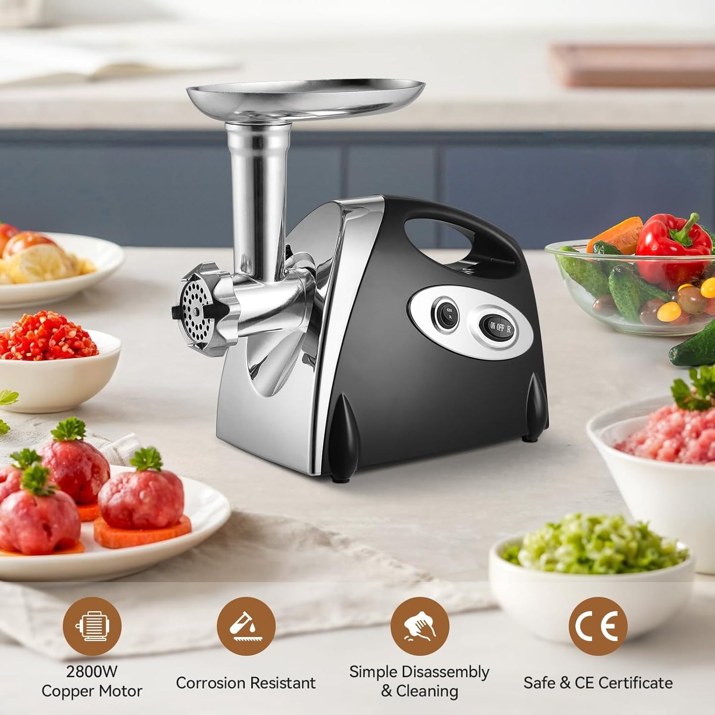 Meat Grinder Mincer Sausage Maker