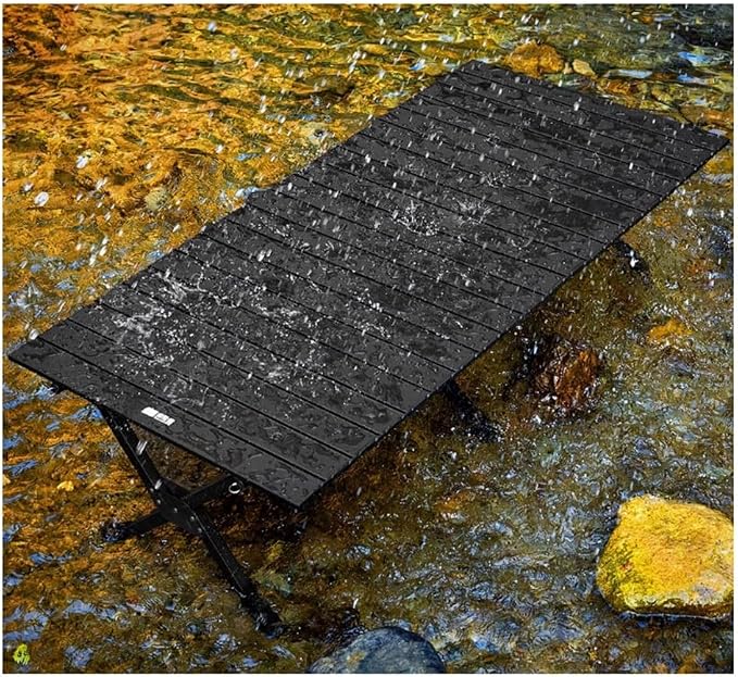 Outdoor Folding Picnic Table - Explorer Egg Roll Camping Table 90x60x42cm LFRD5046