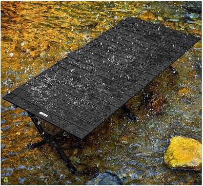 Outdoor Folding Picnic Table - Explorer Egg Roll Camping Table 90x60x42cm LFRD5046