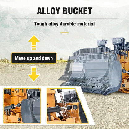 RC Bulldozer Remote Controlled Toys
