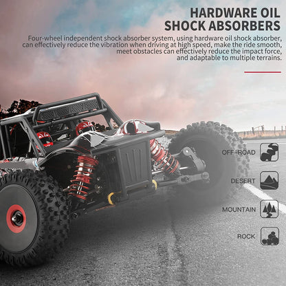 75km/h Brushless Motor and Metal Chassis 4WD Off Road High Speed Racing Car