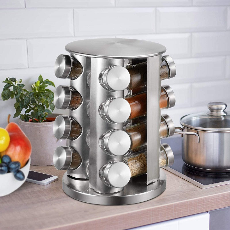 Spice Rack Stand 16 Jars