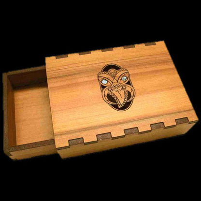 Large Matau with Wooden gift box by Nick Balme Pendant