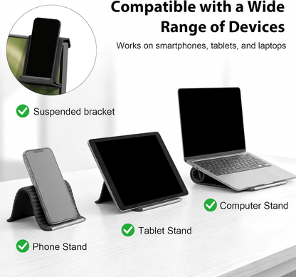 Mobie Portable Bendable Silicone Aluminum Phone Tablet Laptop Holder
