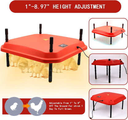 Chick Brooder Heating Plate Warmer,Chicken Coop Heater