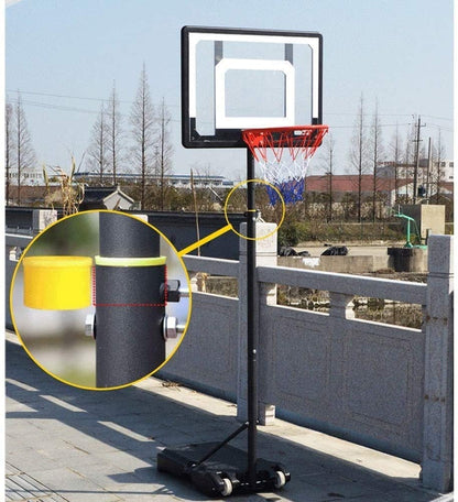 Adjustable Portable Basketball Hoop 2.5 M